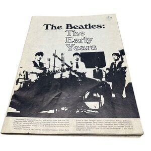 The Beatles The Early Years 1980 Woodhill Press Booklet John Lennon Tribute READ
